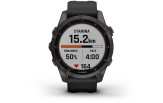 Spordikell fenix 7S Sapphire Solar - Carbon Gray DLC Ti Black Band