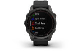 Spordikell fenix 7S Sapphire Solar - Carbon Gray DLC Ti Black Band