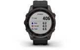 Spordikell fenix 7S Sapphire Solar - Carbon Gray DLC Ti Black Band