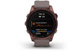 Spordikell Garmin fenix 7S Sapphire Solar - Dark Bronze Ti Shale Gray Band Sapphire Solar - Dark Bronze Ti Shale Gray Band