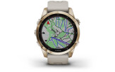 Spordikell Garmin fenix 7S Sapphire Solar - Cream Gold Ti Light Sand Band Sapphire Solar - Cream Gold Ti Light Sand Band