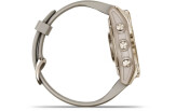 Spordikell Garmin fenix 7S Sapphire Solar - Cream Gold Ti Light Sand Band Sapphire Solar - Cream Gold Ti Light Sand Band