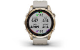 Spordikell Garmin fenix 7S Sapphire Solar - Cream Gold Ti Light Sand Band Sapphire Solar - Cream Gold Ti Light Sand Band