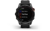 Spordikell Garmin fenix 7S Solar - Slate Gray Black Band