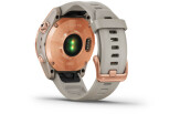 Spordikell Garmin fenix 7S Solar - Rose Gold Light Sand Band Solar - Rose Gold Light Sand Band