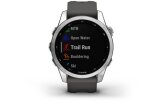 Spordikell Garmin fenix 7S Standard - Silver with Graphite Band