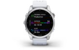 Spordikell Garmin fenix 7S Standard - Silver with Whitestone Band
