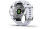 Spordikell Garmin fenix 7S Standard - Silver with Whitestone Band