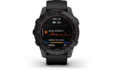 Spordikell fenix 7 Sapphire Solar - Black DLC Ti  Black Band