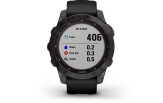 Spordikell fenix 7 Sapphire Solar - Black DLC Ti  Black Band