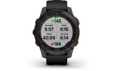 Spordikell fenix 7 Sapphire Solar - Black DLC Ti  Black Band