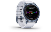 Spordikell Garmin fenix 7 Sapphire Solar -  Mineral Blue Ti Whitestone Band Sapphire Solar - Mineral Blue DLC Ti Whitestone Band