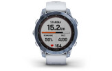 Spordikell Garmin fenix 7 Sapphire Solar -  Mineral Blue Ti Whitestone Band Sapphire Solar - Mineral Blue DLC Ti Whitestone Band