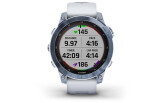 Spordikell Garmin fenix 7 Sapphire Solar -  Mineral Blue Ti Whitestone Band Sapphire Solar - Mineral Blue DLC Ti Whitestone Band