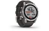 Spordikell Garmin fenix 7 Standard - Silver Graphite Band