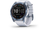 Spordikell Garmin fenix 7X Sapphire Solar -  Mineral Blue TI Whitestone Band Sapphire Solar - Mineral Blue DLC TI Whitestone Band