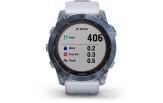 Spordikell Garmin fenix 7X Sapphire Solar -  Mineral Blue TI Whitestone Band Sapphire Solar - Mineral Blue DLC TI Whitestone Band