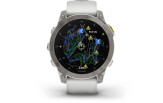 Spordikell Garmin EPIX 2 Sapphire - Carrera White Ti White Band Sapphire - White Titanium