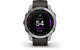 Spordikell Garmin EPIX 2 Silver Slate Band Slate Steel