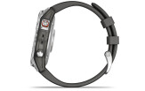 Spordikell Garmin EPIX 2 Silver Slate Band Slate Steel