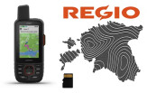 Käsi GPS Garmin GPSMAP 67i + Regio Topo mälukaart GPSMAP 67i + Regio Topo mälukaart