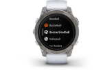 Spordikell Garmin epix PRO 47mm Sapphire Whitestone Sapphire Ti Whitestone