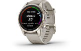 Spordikell Garmin fenix 7S PRO Solar Sapphire - Soft Gold Sand