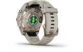 Spordikell Garmin fenix 7S PRO Solar Sapphire - Soft Gold Sand