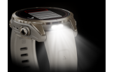 Spordikell Garmin fenix 7S PRO Solar Sapphire - Soft Gold Sand