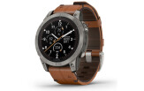 Spordikell Garmin fenix 7 PRO Solar Sapphire - Titanium Brown Leather