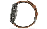 Spordikell Garmin fenix 7 PRO Solar Sapphire - Titanium Brown Leather