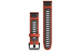 QUICKFIT 20 kellarihmad (20mm) Silikoon - Flame Red/Graphite