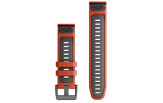 QUICKFIT 22 kellarihmad (22mm) Silikoon - Flame Red/Graphite