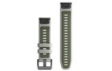 QUICKFIT 22 kellarihmad (22mm) Silikoon - Fog Gray/Moss