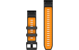 QUICKFIT 22 kellarihmad (22mm) Silikoon - Graphite/Spark Orange