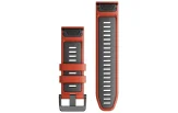 QUICKFIT 26 kellarihmad (26mm) Silikoon - Flame Red/Graphite