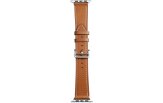 Kiiraasaga kunstnahast kellarihm Apple watch Pruun 38/40/41