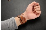 Kunstnahast lai kellarihm Apple watch Pruun 38/40/41
