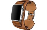 Kunstnahast lai kellarihm Apple watch Pruun 42/44/45