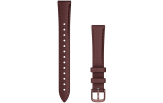 Quick Release kellarihmad (14mm) Nahk - DarkBronze/Mulberry (110 - 175 mm)