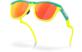 P&auml;ikeseprillid OAKLEY Frogskins Hybrid Celeste/Tennis Ball Yellow Prizm Ruby