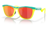 P&auml;ikeseprillid OAKLEY Frogskins Hybrid Celeste/Tennis Ball Yellow Prizm Ruby