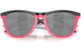 P&auml;ikeseprillid OAKLEY Frogskins Hybrid Matte Black/Neon Pink Prizm Black