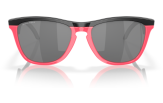 P&auml;ikeseprillid OAKLEY Frogskins Hybrid Matte Black/Neon Pink Prizm Black