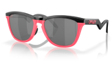 P&auml;ikeseprillid OAKLEY Frogskins Hybrid Matte Black/Neon Pink Prizm Black