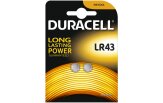 Duracell LR43 2-pakk