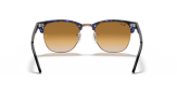 P&auml;ikeseprillid Ray-Ban Clubmaster Brown & Blue Light Brown Gradient M