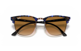 P&auml;ikeseprillid Ray-Ban Clubmaster Brown & Blue Light Brown Gradient M