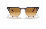 P&auml;ikeseprillid Ray-Ban Clubmaster Brown & Blue Light Brown Gradient M