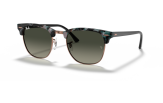 P&auml;ikeseprillid Ray-Ban Clubmaster Grey Green Grey Gradient L
